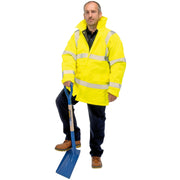 Draper High Visibility Traffic Jacket, Size XL 84722 Draper - Dynamic Drive