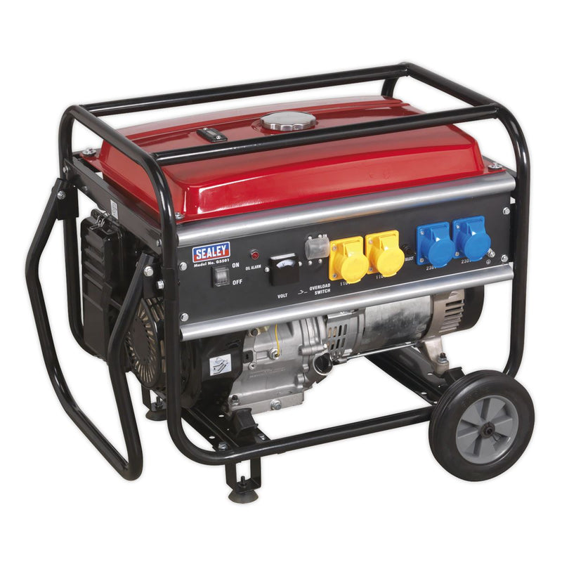 Sealey Generator 5500W 110/230V 13hp G5501 Sealey - Dynamic Drive