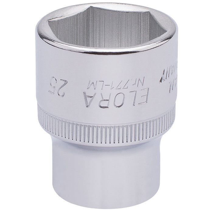 Draper Elora Hexagon Socket, 1/2" Sq. Dr., 25mm 15314 Draper - Dynamic Drive
