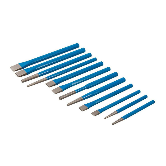 Silverline Punch & Chisel Set 12pce 12pce Silverline - Dynamic Drive