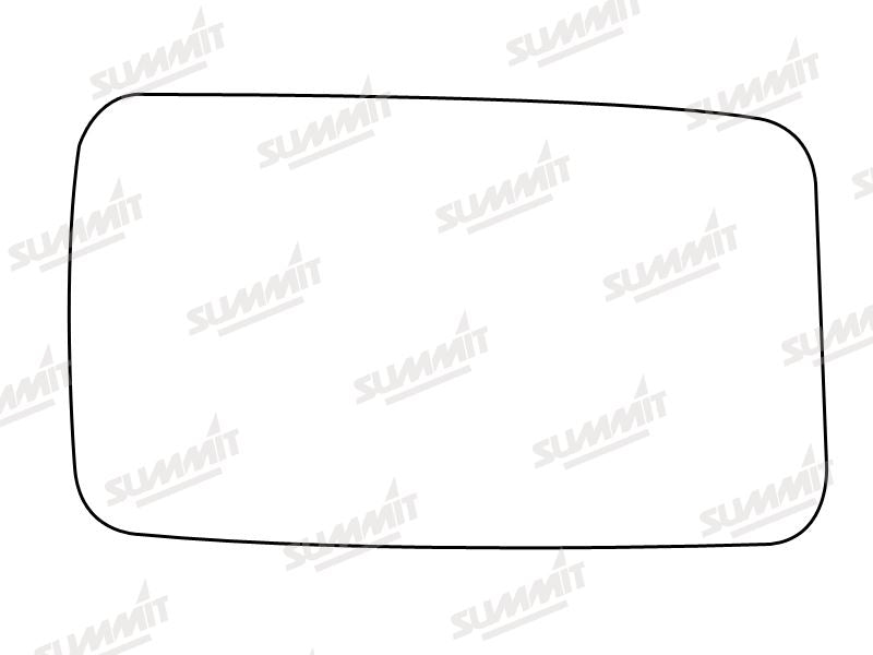 Summit Stick-On Standard Mirror Glass fits Renault 11 RHS Summit - Dynamic Drive