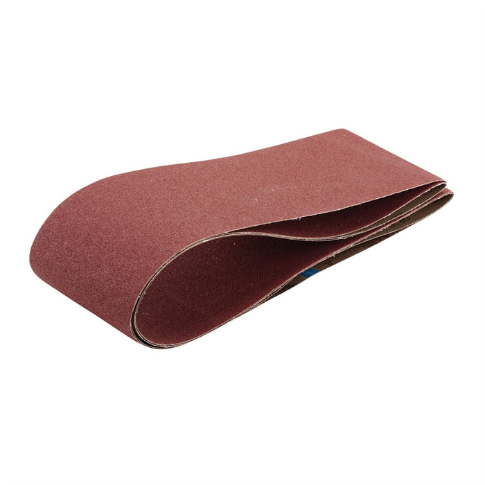 Draper Cloth Sanding Belt, 152 x 2010mm, 80 Grit (Pack of 2) 09416 Draper - Dynamic Drive