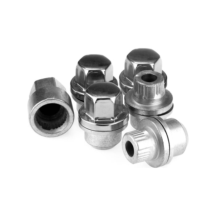 Anti Theft Locking Wheel Nut Set fits Land Rover Defender 1990> (set of 5) Trilock - Dynamic Drive