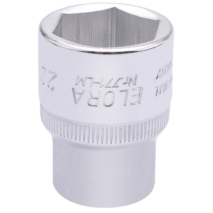 Draper Elora Hexagon Socket, 1/2" Sq. Dr., 22mm 15311 Draper - Dynamic Drive