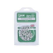 Alm Manufacturing GH004 Square Glaze Bolts & Nuts Pack of 20 ALM Manufacturing - Dynamic Drive