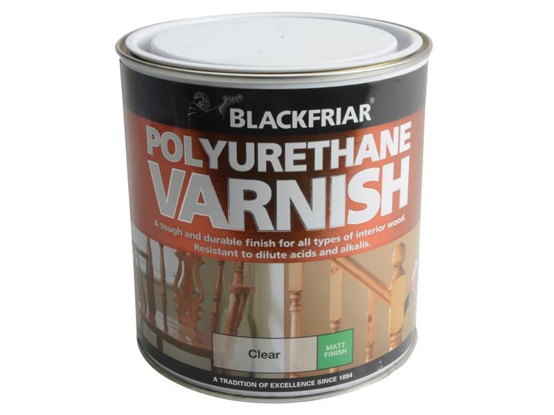Blackfriar Polyurethane Varnish P101 Clear Matt 1 litre Blackfriar - Dynamic Drive