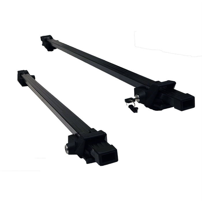 Locking Roof Rack Cross Bars fits Qubo 2008-2016 5 door Summit - Dynamic Drive