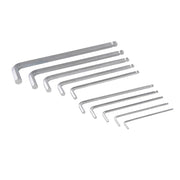Silverline Extra-Long Hex Key Ball End Set 10pce 3 - 17mm Silverline - Dynamic Drive