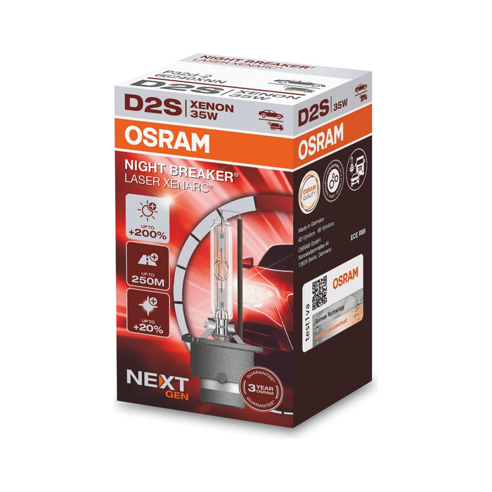 Osram XENARC NIGHT BREAKER LASER D2S, Next Generation, 200% more brightness, HID Osram - Dynamic Drive