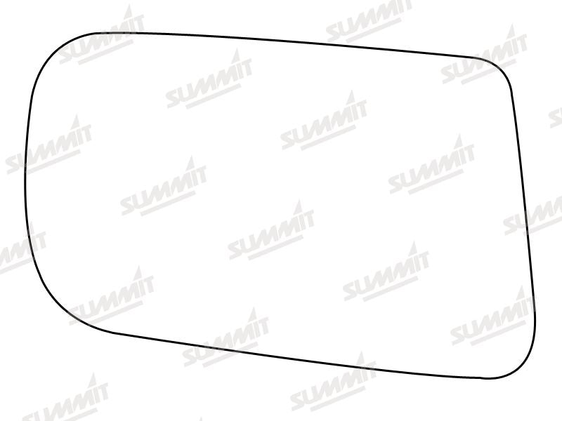 Summit Stick-On Standard Mirror Glass fits Lancia Thema RHS Summit - Dynamic Drive