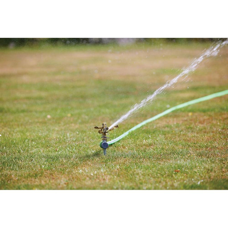 Silverline Spiked Impulse Sprinkler 1/2" Male - 300mm Silverline - Dynamic Drive