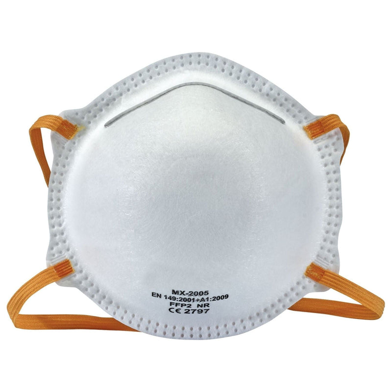 Draper FFP2 NR Moulded Dust Mask (Pack of 20) 30922 Draper - Dynamic Drive