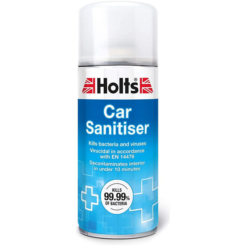Holts Car Sanitiser Cleaner Air Con Bomb Fresh Purifier Kills Viruses 150ml Holts - Dynamic Drive