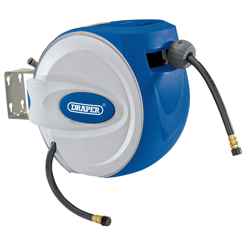 Draper Retractable Air Hose Reel, 10m 15048 Draper - Dynamic Drive
