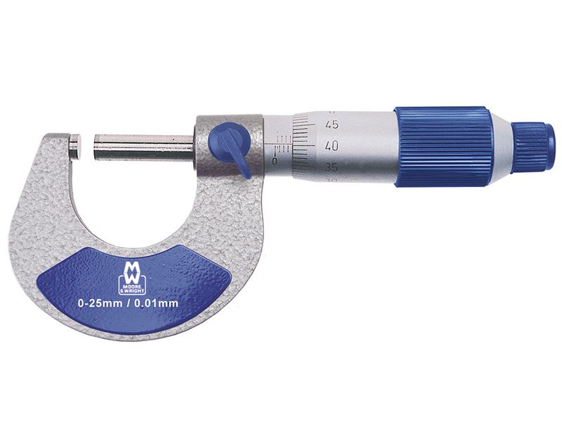 Moore & Wright MW200-01 Analogue External Micrometer 0-25mm/0.01mm Moore & Wright - Dynamic Drive
