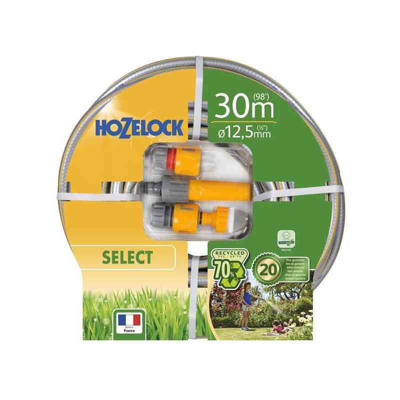 Hozelock 7230P Starter Hose Starter Set 30m 12.5mm (1/2in) Diameter Hozelock - Dynamic Drive