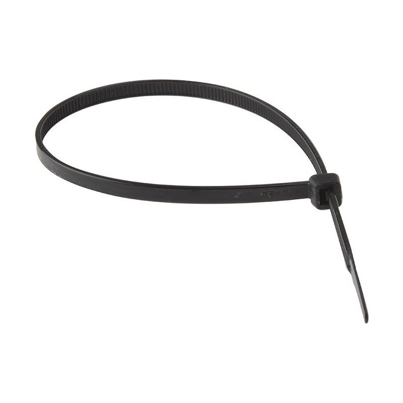 Forgefix Cable Tie Black 4.8 x 300mm (Bag 100) ForgeFix - Dynamic Drive