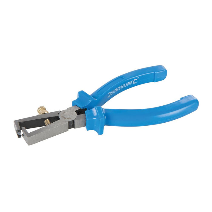 Silverline Wire Stripping Pliers 160mm 282479 Silverline - Dynamic Drive