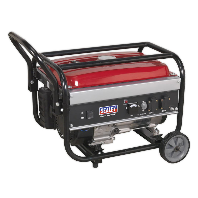 Sealey Generator 3100W 230V 7hp G3101 Sealey - Dynamic Drive