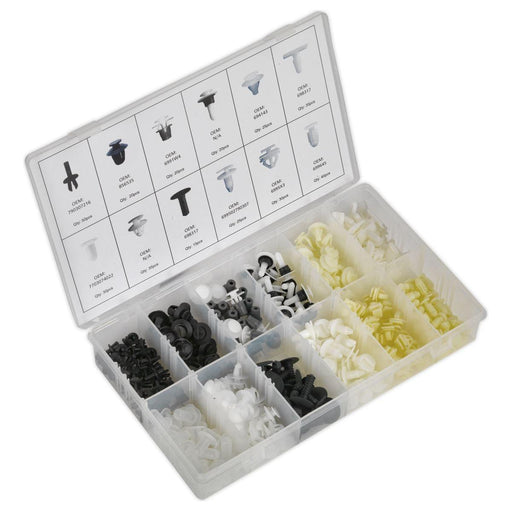 Sealey Trim Clip Assortment for Peugeot & Citroen 345pc BTC06 Sealey - Dynamic Drive