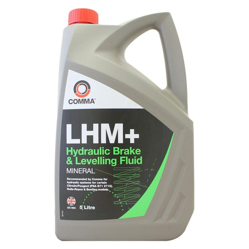 Comma - LHM+ Plus Suspension & Hydraulic Brake Systems Fluid LHM5L 5L Comma  - Dynamic Drive