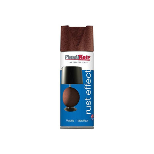 Plastikote Metallic Spray Rust 400ml PlastiKote - Dynamic Drive