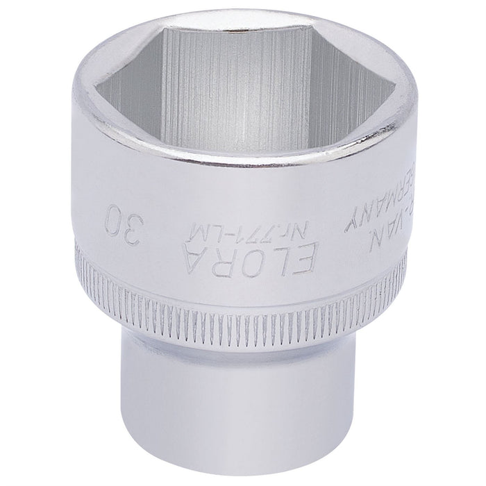 Draper Elora Hexagon Socket, 1/2" Sq. Dr., 30mm 15320 Draper - Dynamic Drive