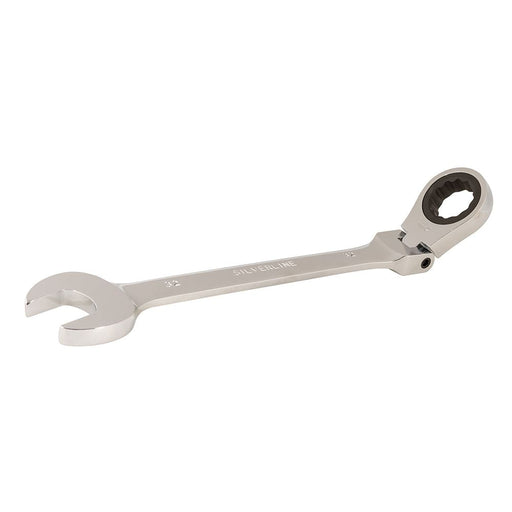 Silverline Flexible Head Ratchet Spanner 32mm Silverline - Dynamic Drive