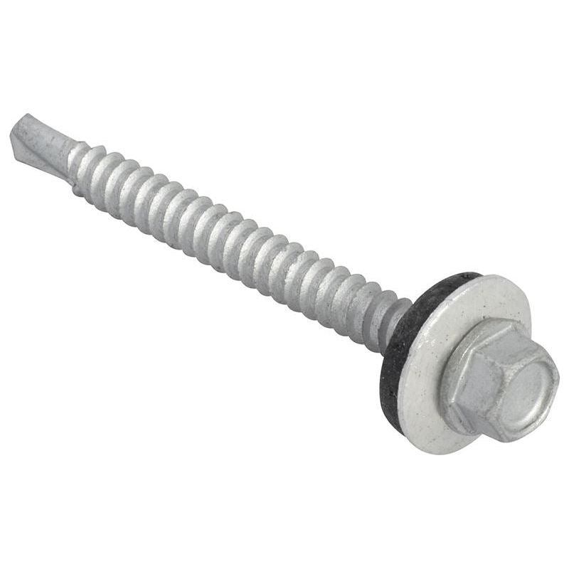 Forgefix TechFast Hex Head Roofing Screw Self-Drill Light Section 5.5 x 57mm Pack 50 ForgeFix - Dynamic Drive