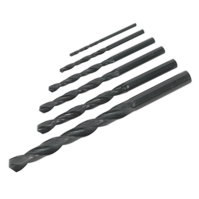 Sealey HSS Drill Bit Set 6pc DIN 338 S01039 Sealey - Dynamic Drive
