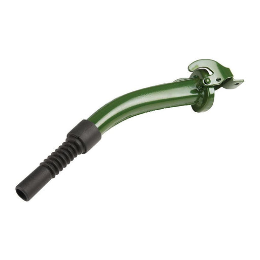 Silverline Metal Jerry Can Spout Spout 320mm Silverline - Dynamic Drive