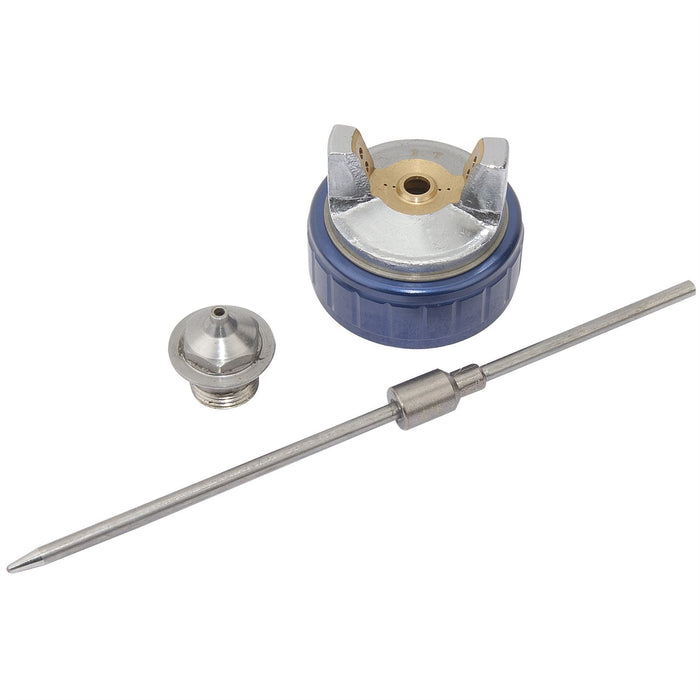 Draper Spare Nozzle, Needle & Cap Set for Spray Guns 09706 & 09707, 1.7mm 13844 Draper - Dynamic Drive