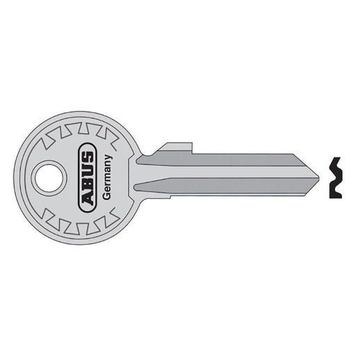 Abus Mechanical 24-26-28 Right Hand 4/5 Key Blank ABUS Mechanical - Dynamic Drive