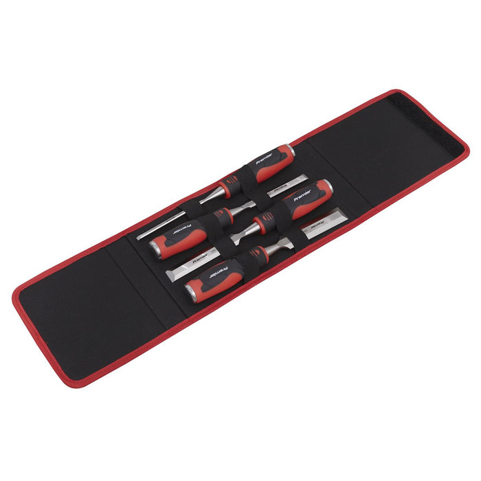 Sealey Hammer-Thru Wood Chisel 4pc Set AK9239 Sealey - Dynamic Drive