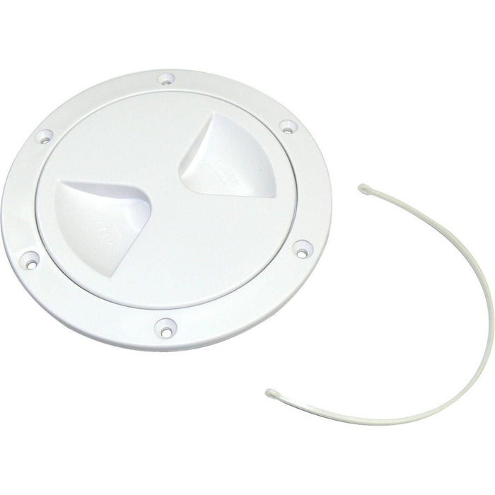 AG Watertight Inspection Cover White Plastic for Motorhome AG - Dynamic Drive