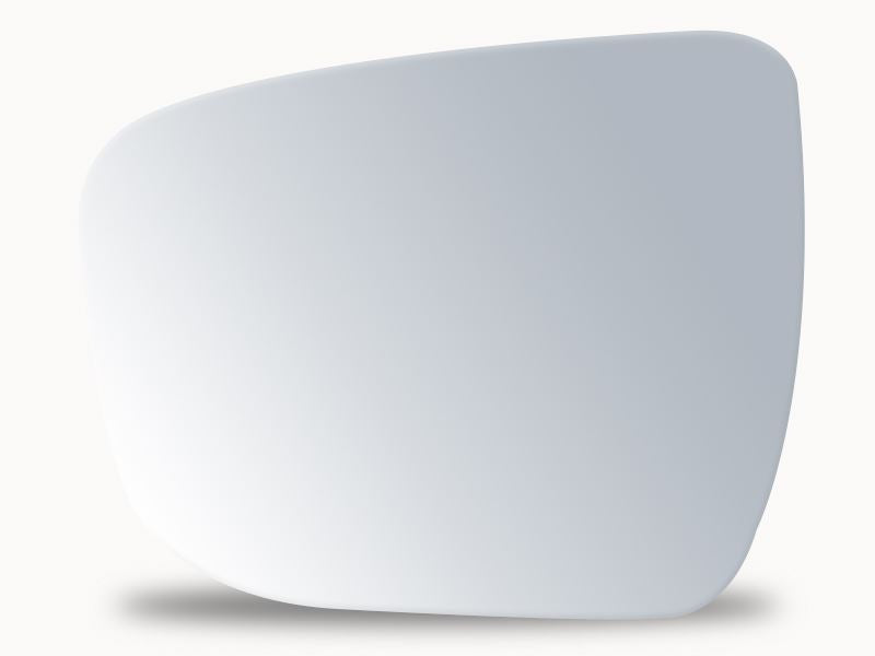 Summit Stick-On Standard Mirror Glass fits Nissan Qashqai 14 on LHS Summit - Dynamic Drive