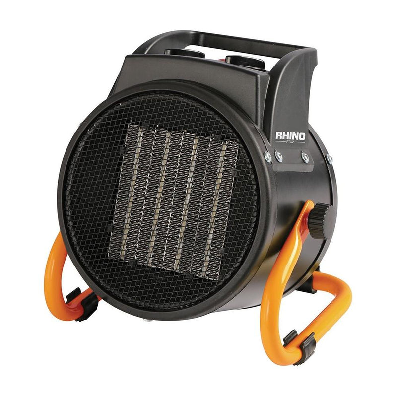 Rhino 2kW PTC2 Fan Heater 230V Rhino - Dynamic Drive