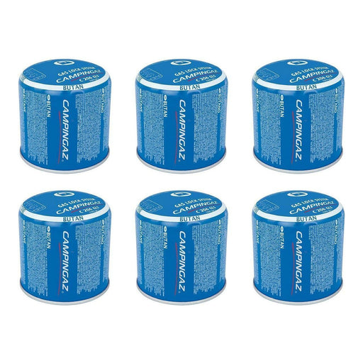 6x Campingaz C206 Butane Gas Cartridge Lock System 190g Camping Outdoors Campingaz - Dynamic Drive