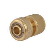 Faithfull Brass Female Water Stop Connector 12.5mm (1/2in) Faithfull - Dynamic Drive