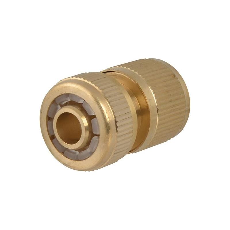 Faithfull Brass Female Water Stop Connector 12.5mm (1/2in) Faithfull - Dynamic Drive