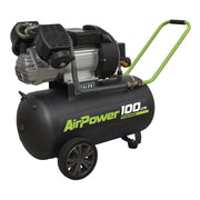 Sealey Air Compressor 100L V-Twin Direct Drive 3hp SAC10030VE Sealey - Dynamic Drive