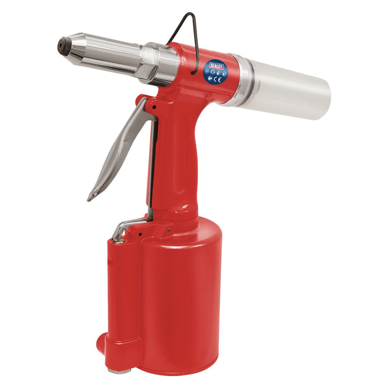 Sealey Air/Hydraulic Riveter 3/16" Steel Aluminium & Stainless Steel Rivets SA31 Sealey - Dynamic Drive