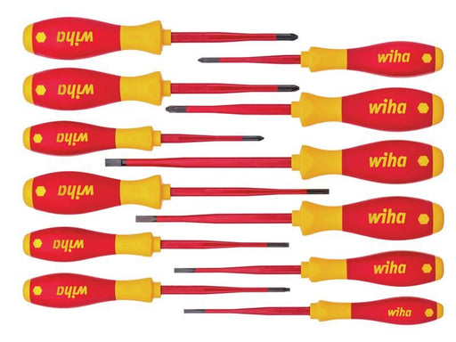 Wiha SoftFinish® electric slimFix Screwdriver Set, 12 Piece Wiha - Dynamic Drive