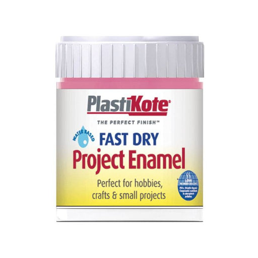 Plastikote Fast Dry Enamel Paint B14 Bottle Hot Pink 59ml PlastiKote - Dynamic Drive
