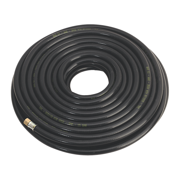 Sealey Air Hose 30m x8mm with 1/4"BSP Unions Heavy-Duty AH30RX Sealey - Dynamic Drive