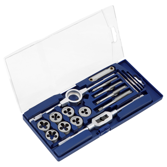 Sealey Tap & Die Set 17pc Metric AK321 Sealey - Dynamic Drive