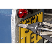 Sealey Long-Arm Riveter with Collection Bowl Heavy-Duty AK3981 Sealey - Dynamic Drive