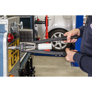 Sealey Long-Arm Riveter with Collection Bowl Heavy-Duty AK3981 Sealey - Dynamic Drive