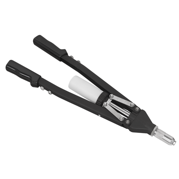 Sealey Long-Arm Riveter with Collection Bowl Heavy-Duty AK3981 Sealey - Dynamic Drive