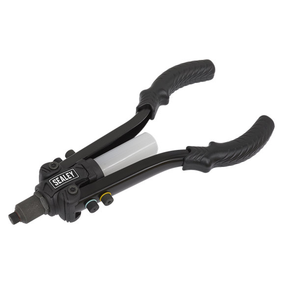 Sealey Compact Riveter with Collection Bowl Heavy-Duty AK3982 Sealey - Dynamic Drive